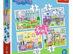 Puzzle Trefl 4in1 - Peppa Pig